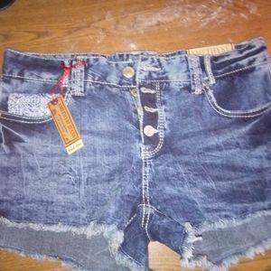 Jean shorts